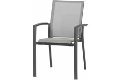 SIENA GARDEN Dining Sessel Velia, Aluminium/Ranotex