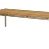Ploß Brooklyn Tisch, Edelstahl/Teakholz, Gebürstet, 220x100cm -Warmer Garten 1 17617.jpg