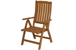 Ploß Halmstadt Multipositionssessel, FSC®-Akazienholz, Geölt, 60 X 70 X 110 Cm, 5-fach Verstellbar