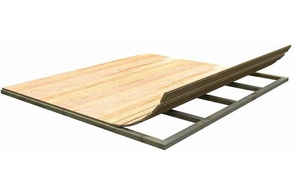 KARIBU Gartenhausboden, Holz, Naturbelassen 3 KARIBU Gartenhausboden, Holz, Naturbelassen