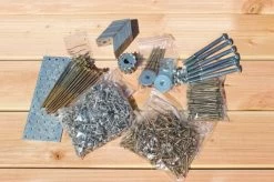 KARIBU Beschlagbeutel Für Carport Eco, Metall