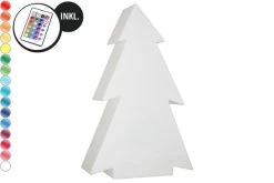 OUTFLEXX Dancing Tree Outdoor Dekoleuchte, 80cm, Inkl. Akku, LED-Modul Und Fernbedienung