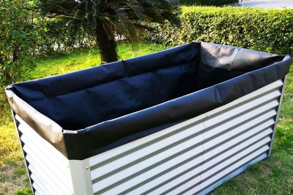 OUTFLEXX Pflanzvlies, Schwarz, Vlies 200g/m², 180x90x100cm, Für Hochbeet Mit 180cm 3 OUTFLEXX Pflanzvlies, Schwarz, Vlies 200g/m², 180x90x100cm, Für Hochbeet Mit 180cm