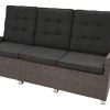 Ploß Rocking Comfort Dining / Lounge 3-Sitzer Sofa, Grau/braun-meliert, Polyrattan, 210x85x112 Cm, Verstellbar -Warmer Garten 1 18207.jpg