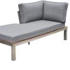 OUTFLEXX Chaiselongue, Silber/grau, Edelstahl/FSC-Teakholz/Textil, 158 X 76 X 64 Cm -Warmer Garten 1 18295.jpg