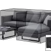 OUTFLEXX Premium Abdeckhaubenset, Für Sitzgruppe, Z.B. 18530, Schwarz, 244x175x53cm + 92x92x39cm, Wasserbeständig -Warmer Garten 1 18778.jpg
