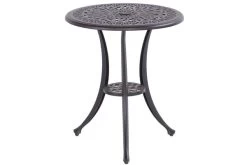 HARTMAN Amalfi Bistrotisch, Bronze, Alu-Guss, Ø62cm