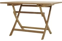 Ploß Klapptisch York, Premium-Teak, Natur, 100x60x75 Cm