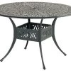 HARTMAN Amalfi Tisch, Dunkelgrün, Alu-Guss, Ø120cm -Warmer Garten 1 20137.jpg