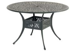 HARTMAN Amalfi Tisch, Dunkelgrün, Alu-Guss, Ø120cm