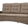 Ploß Rabida Comfort Dining / Lounge 3-Sitzer Sofa, Champagner-meliert, Polyrattan, 210x85x112 Cm, Verstellbar -Warmer Garten 1 20164.jpg