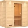 KARIBU Sauna Selena, Fichtenholz 38 Mm, Fronteinstieg, Ca. 2,5m² -Warmer Garten 1 20225 5.jpg