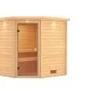 KARIBU Sauna Elea, Fichtenholz 38 Mm, Eckeinstieg, Ca. 2,7m² -Warmer Garten 1 20228 5.jpg