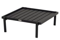 HARTMAN Harry Kaffeetisch, Schwarz, Aluminium, 84 X 80 X 29 Cm