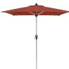 DOPPLER Active Auto Tilt Mittelstockschirm, Terracotta, Alu/Polyester, 210x140 Cm, Höhenverstellbar, Mit Kurbel