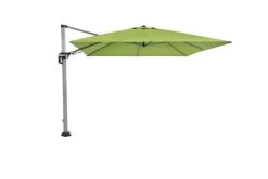 DOPPLER Active II Pendelschirm, Fresh Green, Alu/Polyester, 350x260 Cm, Mit Kurbel
