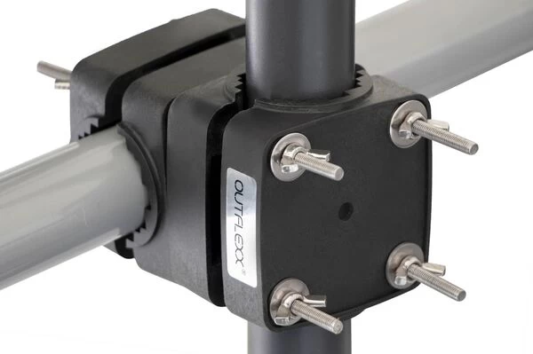 OUTFLEXX Sonnenschirmhalter Für Balkongeländer, Anthrazit, Für Schirmmasten / Balkongeländer Ø38-42mm 3 OUTFLEXX Sonnenschirmhalter Für Balkongeländer, Anthrazit, Für Schirmmasten / Balkongeländer Ø38-42mm