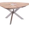 DIAMOND GARDEN Lyon Triangel Esstisch, Edelstahl/Recycled Teak, 150x 150 Cm -Warmer Garten 1 21210.jpg