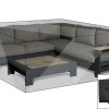 OUTFLEXX Premium Abdeckhaube Für Lounge, Z.B. 19812/ 20309/ 21022, 249x249x70 Cm, Wasserbeständig, Schwarz -Warmer Garten 1 21463.jpg