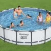BESTWAY Steel Pro MAX Pool Komplett-Set, Grau, DuraPlus, Ø549x122cm, Mit Filterpumpe, Leiter, Abdeckplane -Warmer Garten 1 21934.jpg
