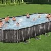BESTWAY Power Steel Pool, Holz-Optik (dunkelgrau), TriTech, 732x366x122cm, Oval, Mit Filterpumpe, Leiter, Abdeckplane -Warmer Garten 1 21942.jpg