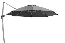 Schneider® SCHNEIDER Rhodos Rondo Ampelschirm, Anthrazit, Rund, Ø 350 Cm