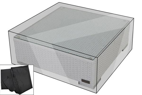 OUTFLEXX Premium Abdeckhaube Passend Z.B. Für Hocker, Schwarz, 72x72x38 Cm, Wasserbeständig 3 OUTFLEXX Premium Abdeckhaube Passend Z.B. Für Hocker, Schwarz, 72x72x38 Cm, Wasserbeständig