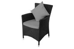 OUTFLEXX 2er Set Sessel, Schwarz, Polyrattan Inkl. Kissen Und Polster -Warmer Garten 2035 03.jpg