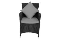 OUTFLEXX 2er Set Sessel, Schwarz, Polyrattan Inkl. Kissen Und Polster -Warmer Garten 2035 04.jpg