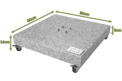 DOPPLER Granitplatte, 80x80 Cm, Rollbar, 140kg -Warmer Garten 20874 05.jpg