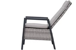 Ploß Louvra 2 Design-Diningsessel, Natur-anthrazit, Polyrattan, 59x72x111cm, Rücken Stufenlos Verstellbar -Warmer Garten 21622 6.jpg