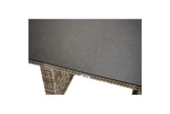 Ploß Rabida Lounge-Tisch, Champagner-meliert, Polyrattan, 140x85cm, Glasplatte In Steinoptik 12 Ploß Rabida Lounge-Tisch, Champagner-meliert, Polyrattan, 140x85cm, Glasplatte In Steinoptik -Warmer Garten 21637 3.jpg