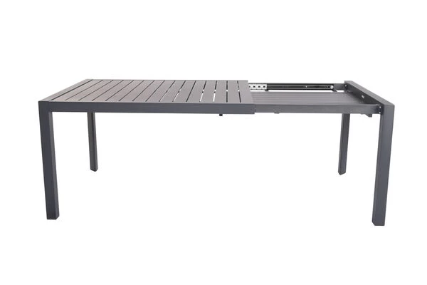 VILLANA Ausziehtisch, Anthrazit, Aluminium, 130/180x90cm, Mit Ausziehmechanismus 3 VILLANA Ausziehtisch, Anthrazit, Aluminium, 130/180x90cm, Mit Ausziehmechanismus