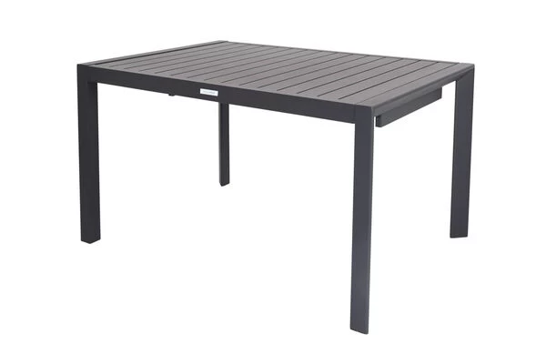 VILLANA Ausziehtisch, Anthrazit, Aluminium, 130/180x90cm, Mit Ausziehmechanismus 5 VILLANA Ausziehtisch, Anthrazit, Aluminium, 130/180x90cm, Mit Ausziehmechanismus – Bild 3