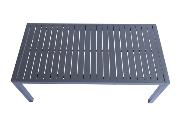 VILLANA Ausziehtisch, Anthrazit, Aluminium, 130/180x90cm, Mit Ausziehmechanismus 9 VILLANA Ausziehtisch, Anthrazit, Aluminium, 130/180x90cm, Mit Ausziehmechanismus – Bild 7