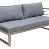 OUTFLEXX 2-Sitzer Sofa, Natur / Grau, FSC-Teak / Edelstahl / Olefin, 165x74x64 Cm, Armlehne Links -Warmer Garten 21650 6.jpg