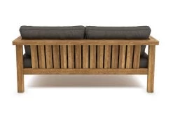 OUTFLEXX Hamim 2-Sitzer, Natur/grau, Teak/Olefin, 190 X 80 X 60 Cm, Recycled Teak -Warmer Garten 21686 4.jpg