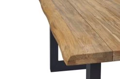 OUTFLEXX Trui Esstisch, Natur/anthrazit, Alu/recycled FSC-Teak, 220 X 100 Cm, U-Gestell 14 OUTFLEXX Trui Esstisch, Natur/anthrazit, Alu/recycled FSC-Teak, 220 X 100 Cm, U-Gestell -Warmer Garten 21690 7.jpg