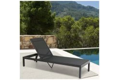 OUTFLEXX Rollliege, Anthrazit Matt, Aluminium, 193x60x32,5cm, Rückenlehne Verstellbar -Warmer Garten 21771 1.jpg