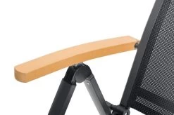 OUTFLEXX Esstischgarnitur, Anthrazit Matt, Alu/Holzimitat, Tisch 200x91cm, 6 Multipo -Warmer Garten 21775 6.jpg