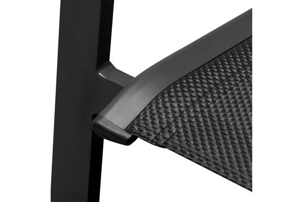 OUTFLEXX Sessel, Anthrazit Matt, Aluminium/FSC-Teak, 69x60x93cm 5 OUTFLEXX Sessel, Anthrazit Matt, Aluminium/FSC-Teak, 69x60x93cm – Bild 3