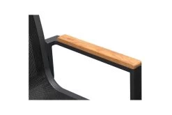 OUTFLEXX Sessel, Anthrazit Matt, Aluminium/FSC-Teak, 69x60x93cm 12 OUTFLEXX Sessel, Anthrazit Matt, Aluminium/FSC-Teak, 69x60x93cm -Warmer Garten 21782 4.jpg