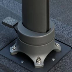 OUTFLEXX Ampelschirm, Anthrazit, Aluminium/Polyester, 300x300cm, Quadratisch 27 OUTFLEXX Ampelschirm, Anthrazit, Aluminium/Polyester, 300x300cm, Quadratisch -Warmer Garten 21787 13.jpg