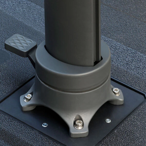 OUTFLEXX Ampelschirm, Anthrazit, Aluminium/Polyester, 300x300cm, Quadratisch 15 OUTFLEXX Ampelschirm, Anthrazit, Aluminium/Polyester, 300x300cm, Quadratisch – Bild 13