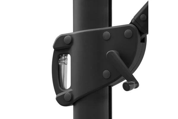 OUTFLEXX Ampelschirm, Anthrazit, Aluminium/Polyester, 300x400cm, Rechteckig 12 OUTFLEXX Ampelschirm, Anthrazit, Aluminium/Polyester, 300x400cm, Rechteckig – Bild 10