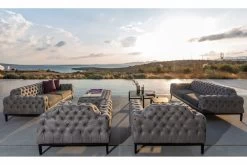 OUTFLEXX Hero Hocker, Suede Grey, Alu/Sunbrella, 150 X 90 X 45 Cm 10 OUTFLEXX Hero Hocker, Suede Grey, Alu/Sunbrella, 150 X 90 X 45 Cm -Warmer Garten 21871 4.jpg