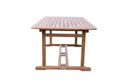 OUTFLEXX Ausziehtisch, Natur, Akazie, 180/240 X 100 Cm, Ausziehfunktion -Warmer Garten 21922 12.jpg