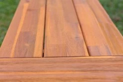 OUTFLEXX Bank, Natur/schwarz, Akazie, 160 X 36,5 X 45 Cm -Warmer Garten 21924 7.jpg