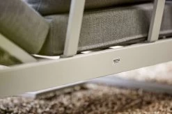 SIENA GARDEN Avenia Dining-Bank/Liege, Matt Weiß-grau/stone Grey, Aluminium, 73x195x70 Cm, Inkl. Sitz-und Rückenkissen -Warmer Garten 21999 4.jpg