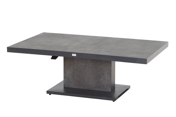 SIENA GARDEN Bellani Lifttisch, Matt Anthrazit/dunkelgrau, Alu/Keramik, 140x85x50-72 Cm, Stufenlos Verstellbar 4 SIENA GARDEN Bellani Lifttisch, Matt Anthrazit/dunkelgrau, Alu/Keramik, 140x85x50-72 Cm, Stufenlos Verstellbar – Bild 2